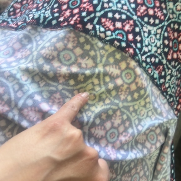 Michael Kors Women’s Fit n Flare Geometric Print Casual Mini Dress Size XL - Picture 15 of 15